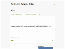 Tablet Screenshot of belajargitardaily.com